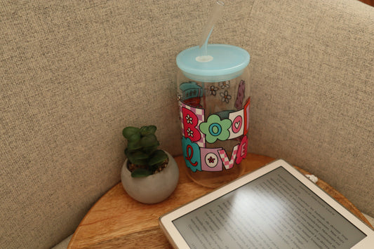 Verre «Book Lover »