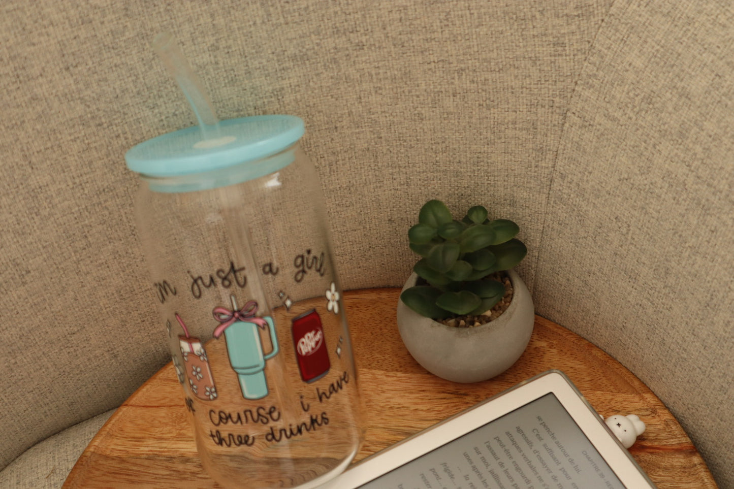 Verre « I am just a girl »