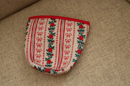 Étui à verre 16 oz « fleurs et boucles »