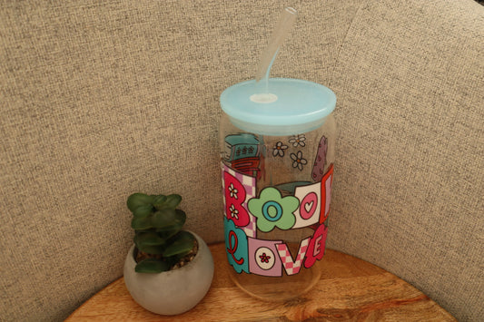 Verre «Book Lover »
