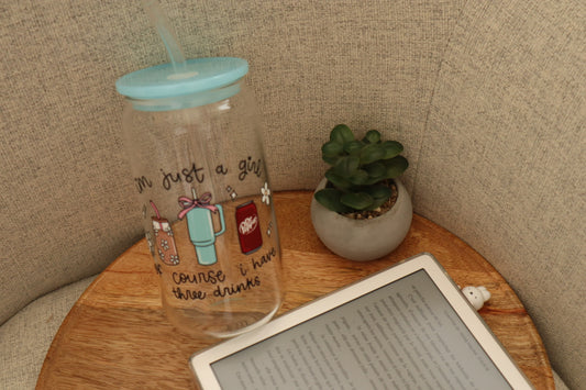 Verre « I am just a girl »