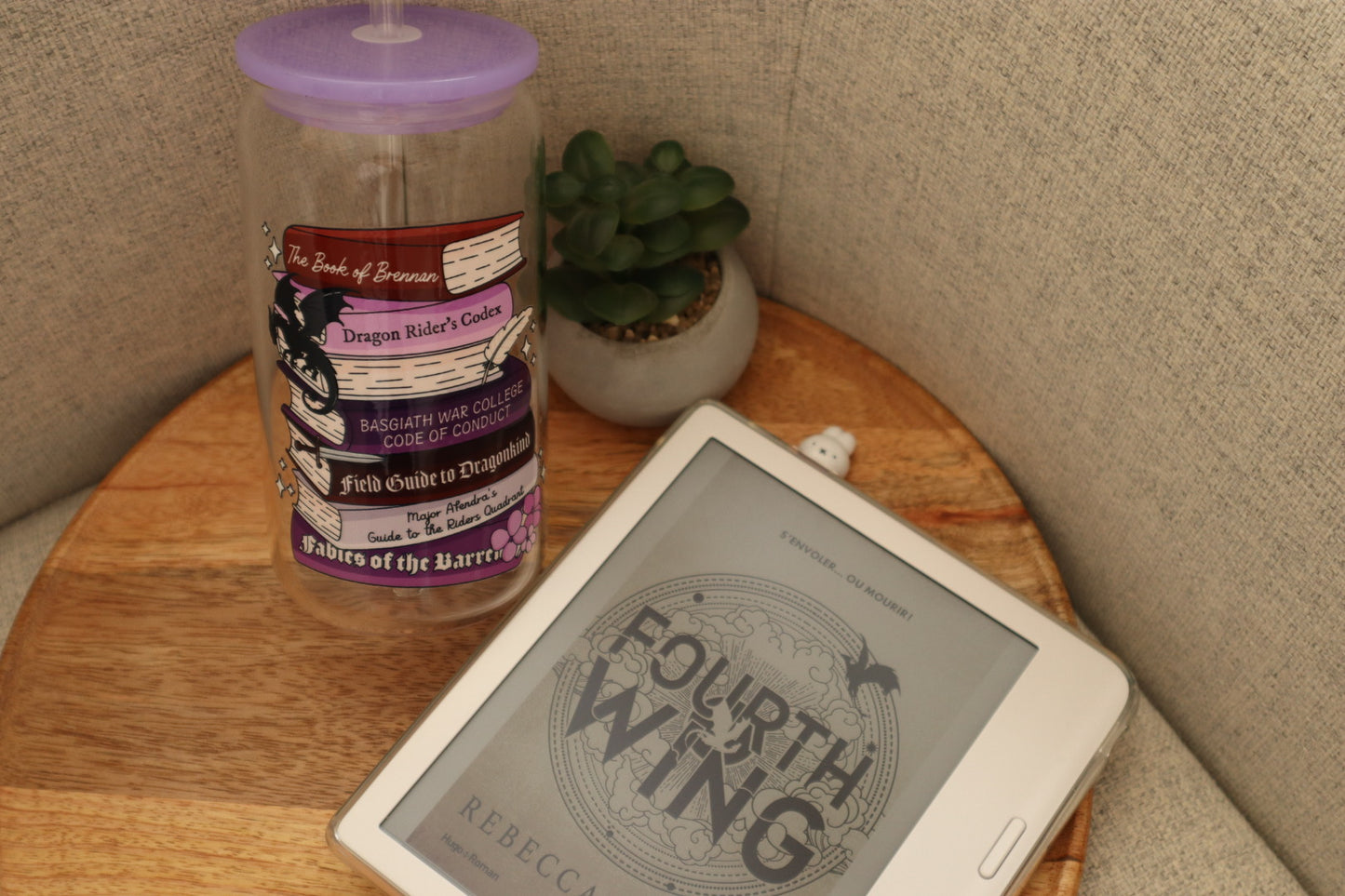 Verre « Fourth Wings »